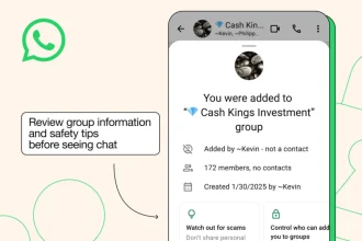 بررسی وضعیت امنیتی گروه‌ها در واتس‌اپ با ابزار جدید Safety Overview