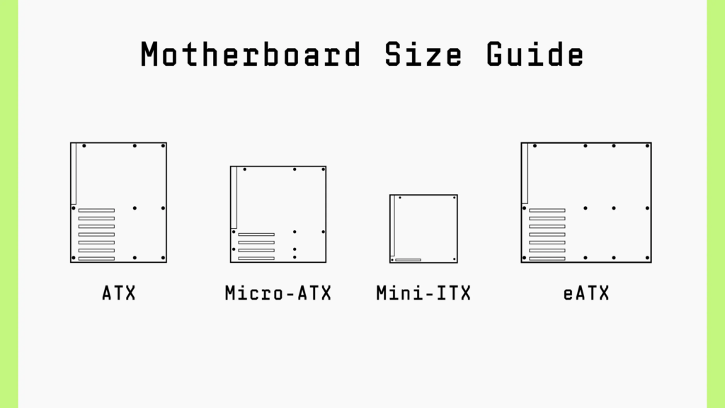 انواع مادربرد و راهنمای کامل سایزهای آن + انتخاب مناسبترین فرم فاکتور_آفتاب شرق 13 1754851762 256 انواع مادربرد و راهنمای کامل سایزهای آن انتخاب مناسبترین