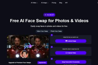 تحول چهره با هوش مصنوعی در ویدیو_آفتاب شرق 3 سایت تغییر چهره Magic Hour