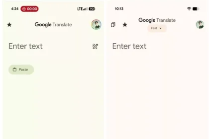 معرفی انتخابگر مدل AI در گوگل ترنسلیت