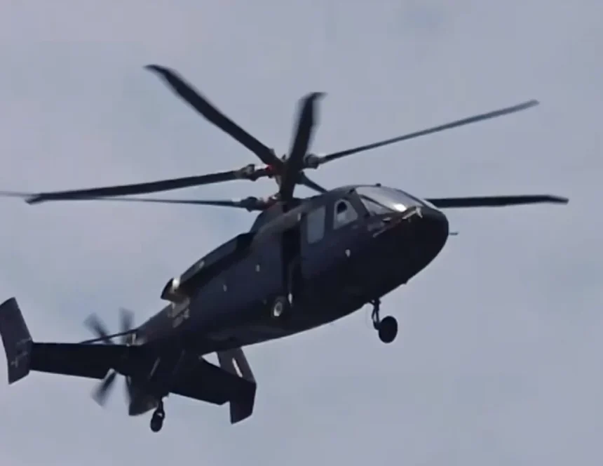 هلی‌کوپتر پیشرفته چین با طراحی مشابه Raider آمریکا مشاهده شد + عکس