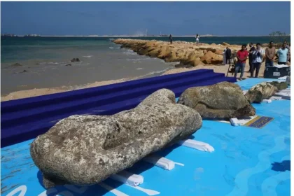 کشف بقایای شهر غرق شده 2 هزار ساله در مصر