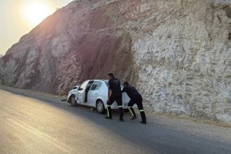 مصدومیت 5 زائر در تصادف پراید و رانا در ایلام/تلاش اورژانسی‌ها برای کاهش ترافیک