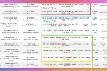 باتری آیفون ۱۷