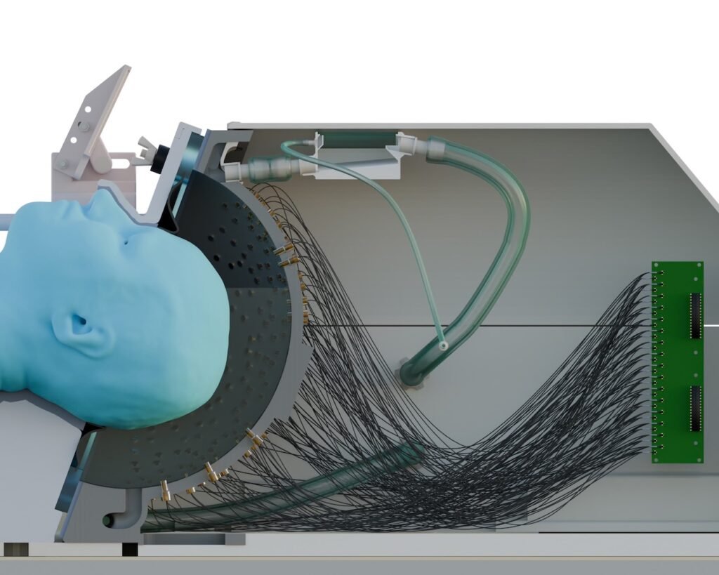 1757725208 138 گسترش کلاه فراصوت که می‌تواند بدون جراحی نواحی گوناگون مغز