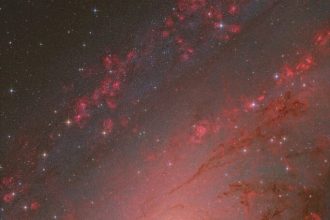 تصویر نجومی با عنوان «هسته آندرومدا»