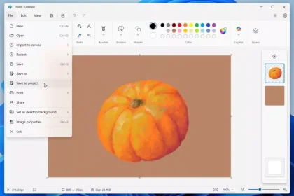 برنامه Paint ویندوز شبیه به فتوشاپ می‌شود؛ ویرایش لایه‌های مختلف تصویر