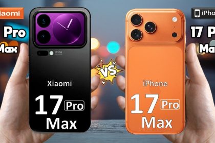 آیفون 17 پرو مکس در کنار شیائومی 17 پرو مکس_آفتاب شرق 12 آیفون 17 پرو مکس در کنار شیائومی 17 پرو مکس