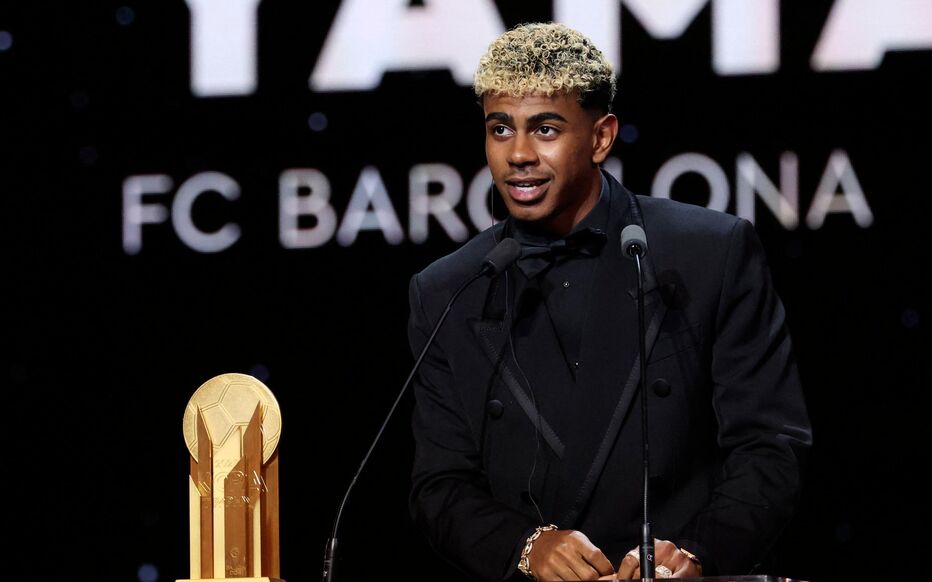 لامینه یامال توپ طلا ۲۰۲۵