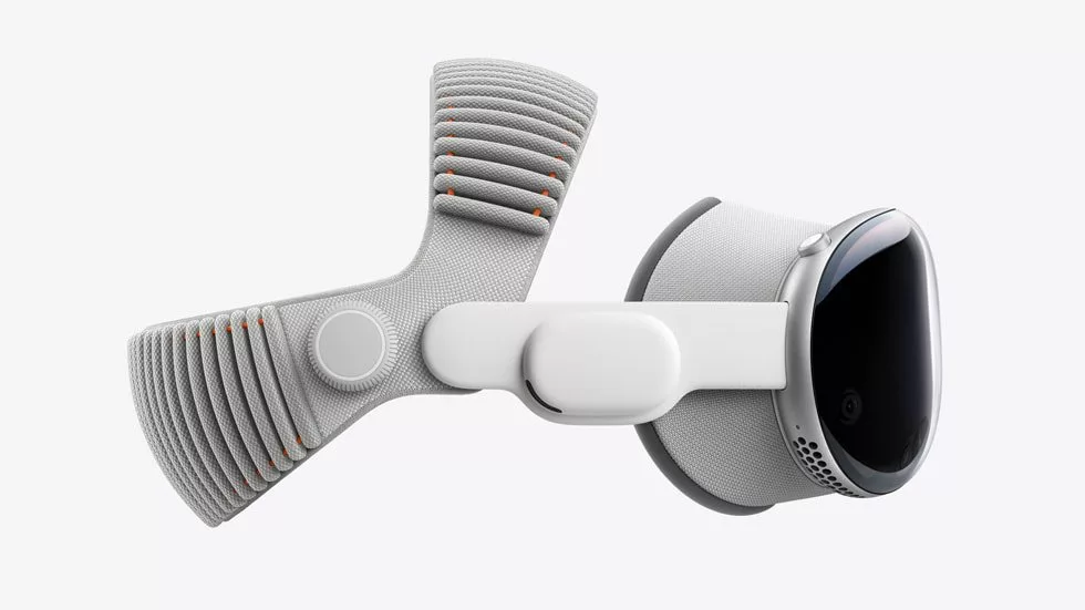 نسخه تازه اپل ویژن پرو با تراشه M5 و بند Dual Knit معارفه شد_آفتاب شرق 4 بند جدید اپل ویژن پرو M5