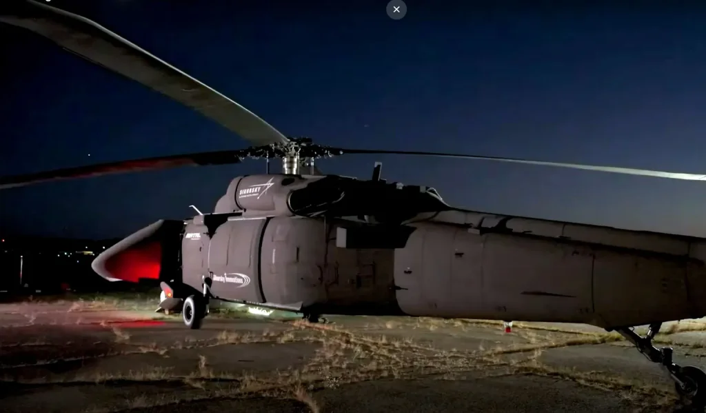 هلیکوپتر بدون کابین و رباتیک U-Hawk_آفتاب شرق 16 هلیکوپتر U-Hawk