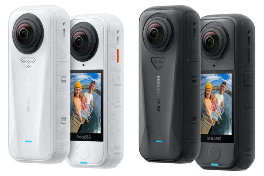 Insta360 از دوربین اکشن ۳۶۰ درجه X4 Air رونمایی کرد + قیمت_آفتاب شرق 3 دوربین Insta360 X4 Air