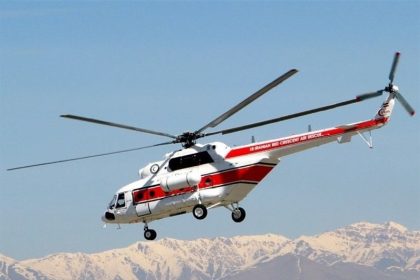 وقوع حادثه برای بالگرد هلال احمر در اشترانکوه/یک نفر از حادثه دیدگان جان باخت