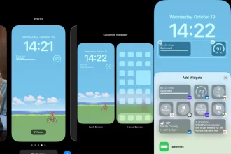 حذف ویجت‌های صفحه قفل