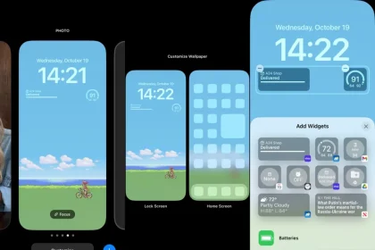 حذف ویجت‌های صفحه قفل