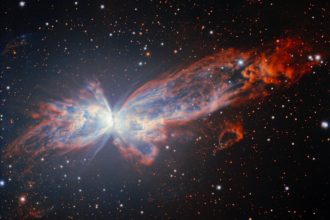 تصویر جدید فوق‌العاده‌ای از «سحابی پروانه»