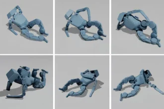 ربات‌های انسان‌نما دیزنی حالا نرم و خوش‌استایل روی زمین می‌افتند! + ویدیو