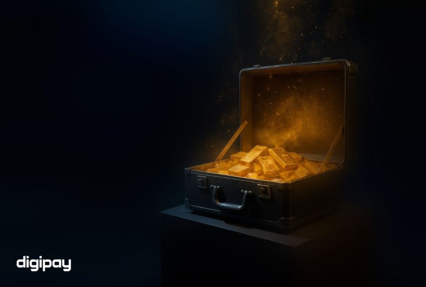 کیف ثروت طلا در دیجی‌پی؛ خرید قسطی به پشتوانه طلا