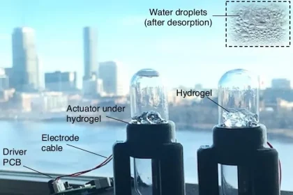 برداشت سریع آب از هوا با امواج فراصوت