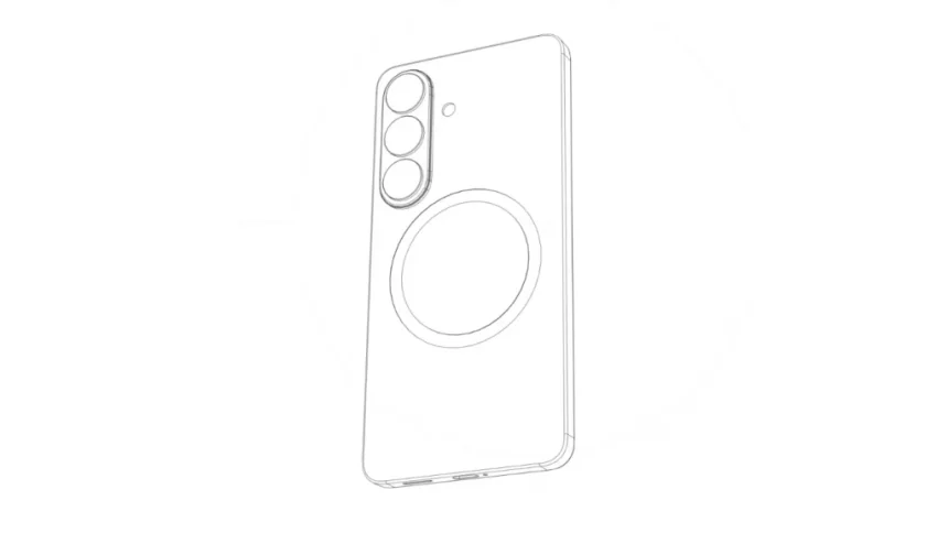 نمایی از  پک باتری گوشی سامسونگ سری S26