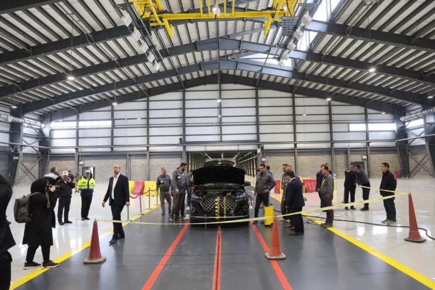 تست تصادف خودرو