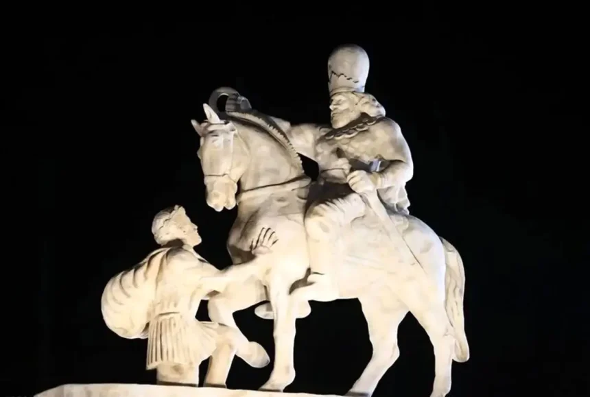 مجسمه گمشده در تهران بالاخره پیدا شد!/ عکس

