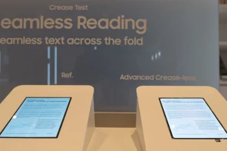 رونمایی سامسونگ از نخستین پنل تاشو بدون چین‌خوردگی در CES 2026