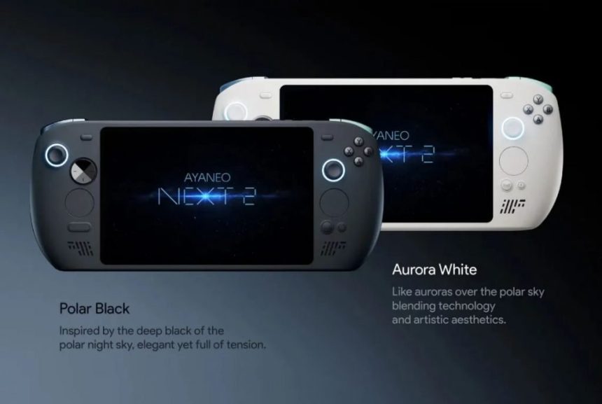 رنگ‌های کنسول دستی Ayaneo Next 2