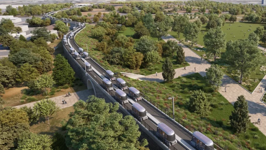 سیستم خودران Glydways