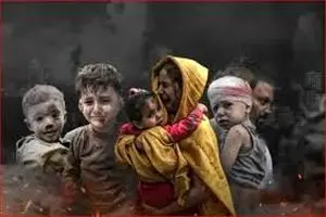 کودکان بی‌پناه جنگ