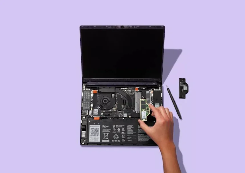 فریم‌ورک لپ‌تاپ ۱۳ پرو با پردازنده‌های جدید پنتر لیک اینتل معرفی شد