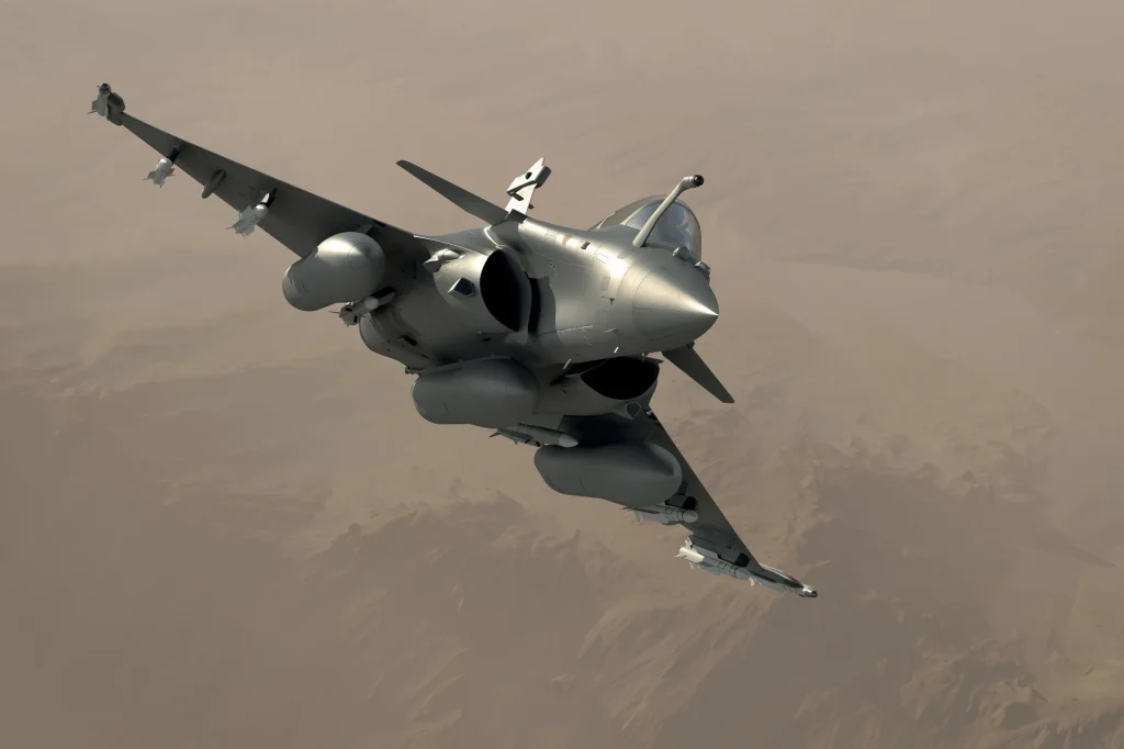 1778236844 551 قیاس جنگنده فرانسوی Rafale F4 و Mirage 2000 آفتاب شرق.webp
