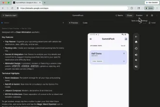 کاربران حالا می‌توانند با دستورات متنی در پلتفرم AI Studio گوگل اپ اندرویدی بسازند