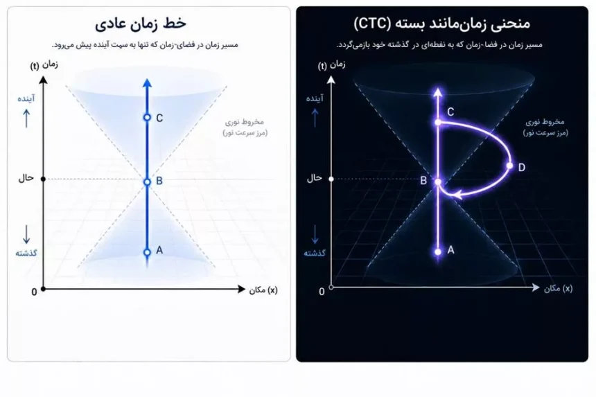 آیا می‌توان به گذشته پیام فرستاد؟ مرز باریک میان فیزیک کوانتوم و سفر در زمان
