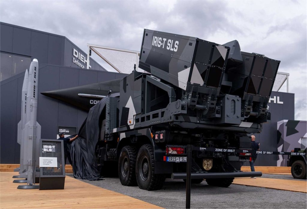سیستم پدافند هوایی IRIS T SLS MK4 ساخت آلمان آفتاب شرق