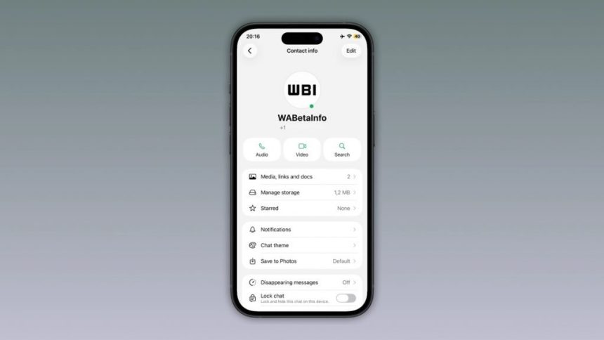 واتس‌اپ در آیفون قابلیت نمایش وضعیت آنلاین با نقطه سبز را آزمایش می‌کند