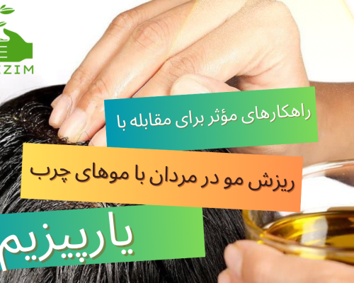 راهکارهای مؤثر برای مقابله با ریزش مو در مردان با موهای چرب با استفاده از روغن‌های گیاهی