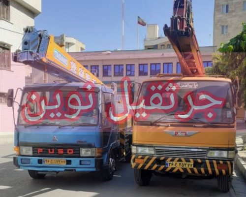 بالا بردن موتور آسانسور با جرثقیل|09126454165