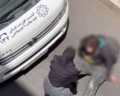 فرد مذکور در پی سوء مصرف مواد مخدر، حالت طبیعی نداشت/ ویدئو