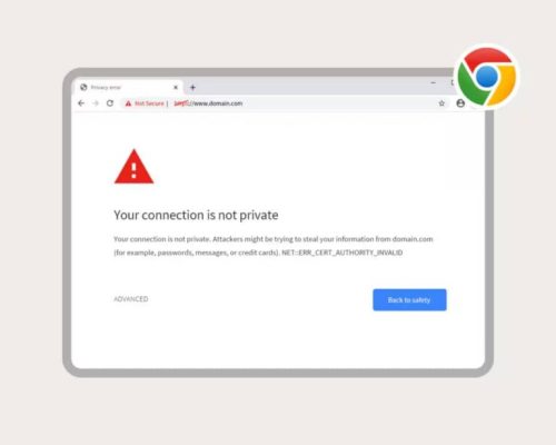 خطای مرورگر کروم