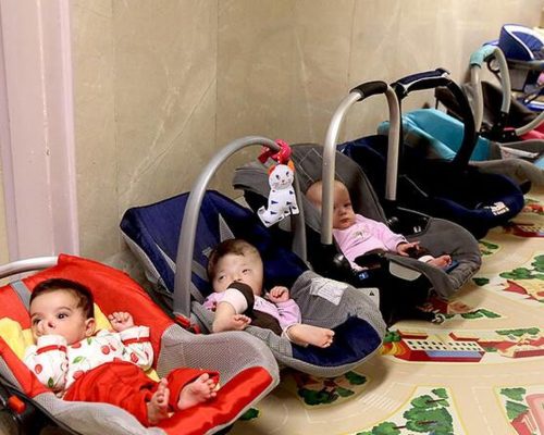 هنگام جنگ در شیرخوارگاه آمنه چه گذشت؟ / ویدئو