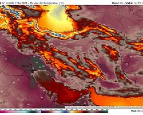 رکورد دمای هوا گرم در ایران ثبت شد