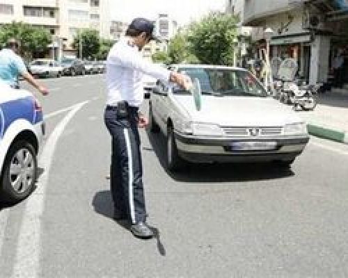مبلغ عجیب خلافی سواری پژو؛ خودرو متوقف شد