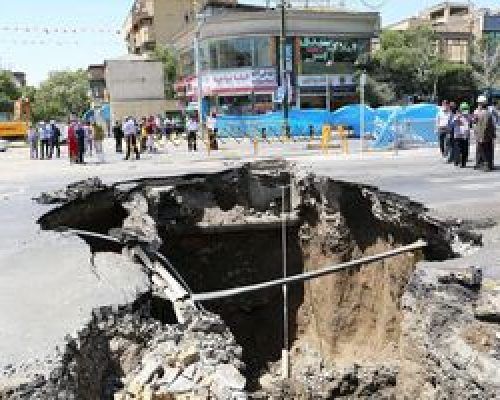 فرونشست زمین در ۴۰۰ دشت ‌ایران
