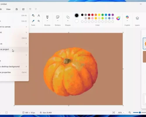 برنامه Paint ویندوز شبیه به فتوشاپ می‌شود؛ ویرایش لایه‌های مختلف تصویر