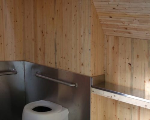 طراحی داخلی توالت بدون آب MycoToilet