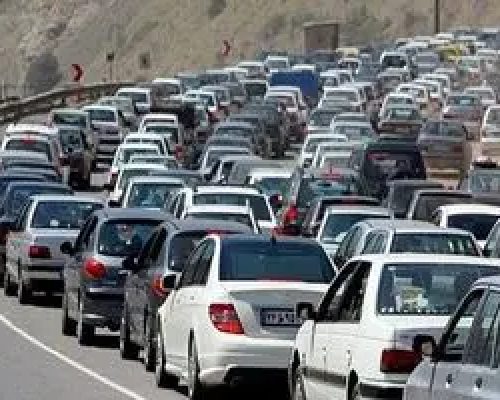 ترافیک سنگین در محورهای فیروزکوه، چالوس و هراز