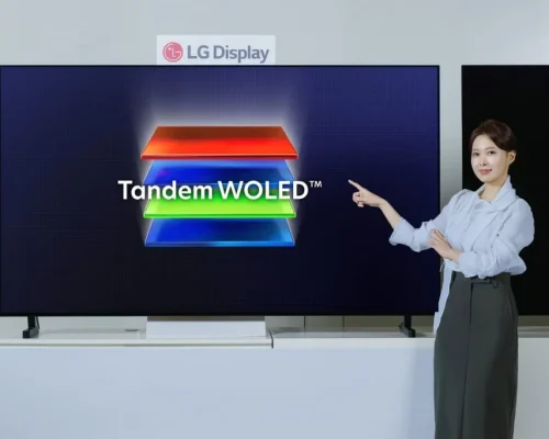 ال‌جی از نخستین نمایشگر OLED با نرخ تازه‌سازی ۷۲۰ هرتز پرده برداشت