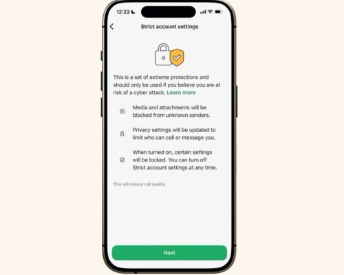 واتس‌اپ با قابلیتی جدید از کاربران در برابر حملات سایبری محافظت می‌کند