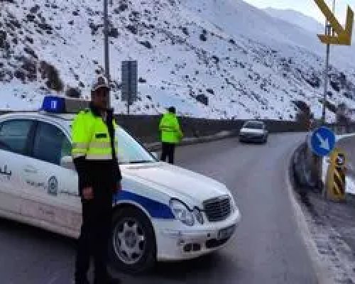 جاده هراز یک‌طرفه شد